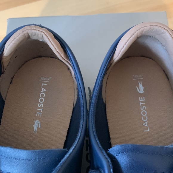 Lacoste navy blue men’s shoes - Picture 8 of 16